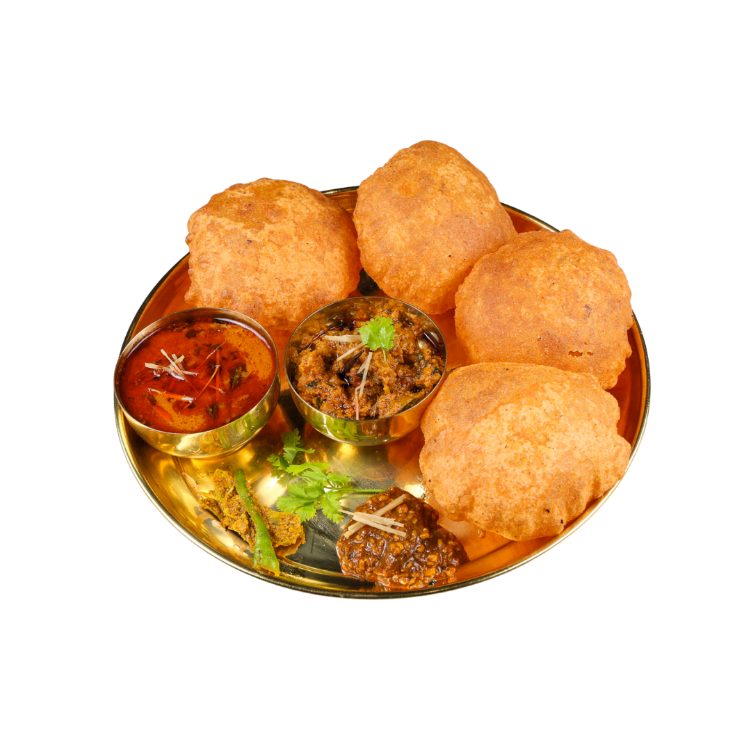  Bedmi Puri With Subzi 